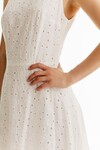 Белое платье длины миди 3 - интернет-магазин Natali Bolgar