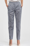 Льняные брюки серого цвета 1 - интернет-магазин Natali Bolgar