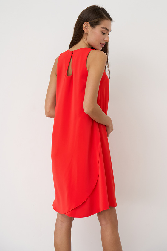 Коралова сукня А-силуету 1 - интернет-магазин Natali Bolgar