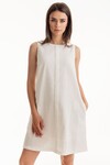 Белое платье А-силуэта 2 - интернет-магазин Natali Bolgar