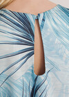 Платье А-силуэта с тропическим принтом 5 - интернет-магазин Natali Bolgar