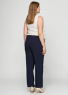 Демисезонные брюки темно-синего цвета 1 - интернет-магазин Natali Bolgar