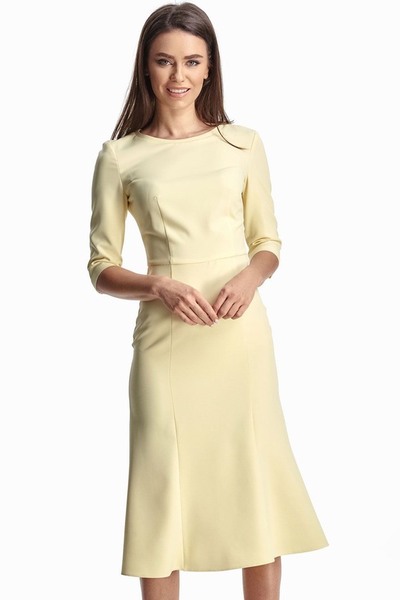 Платье лимонного цвета 2 - интернет-магазин Natali Bolgar