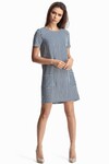 Платье в сине-белую полоску - интернет-магазин Natali Bolgar