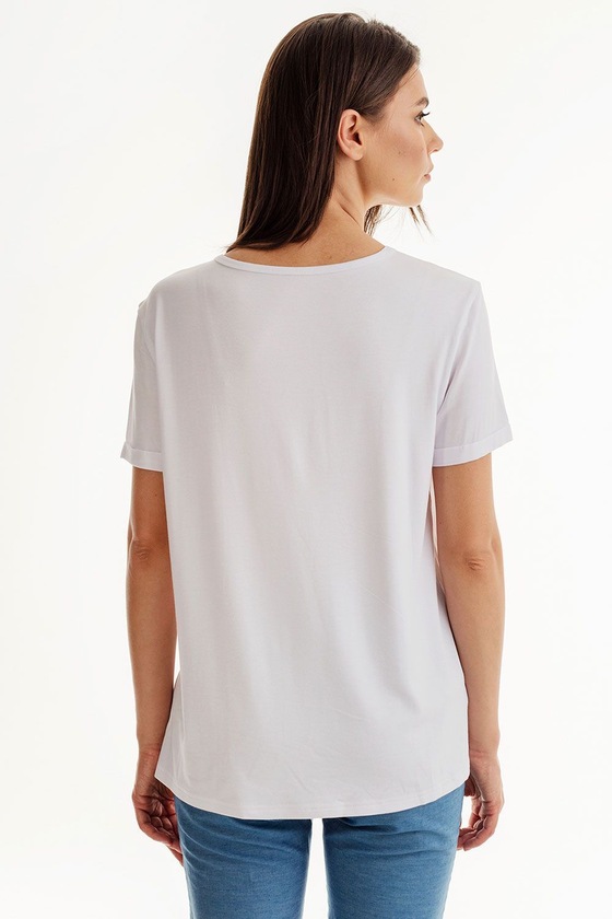 Базовая белая футболка 1 - интернет-магазин Natali Bolgar
