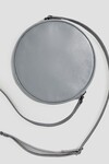 Круглая сумочка серого цвета 3 - интернет-магазин Natali Bolgar