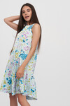 Шелковое платье бледно-голубого цвета 3 - интернет-магазин Natali Bolgar