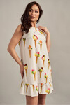 Платье в принте "мороженное"  - интернет-магазин Natali Bolgar
