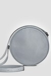 Круглая сумочка серого цвета - интернет-магазин Natali Bolgar