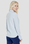 Классическая рубашка в голубую полоску 1 - интернет-магазин Natali Bolgar