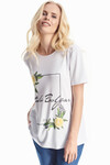 Белая футболка с лимонами 2 - интернет-магазин Natali Bolgar