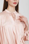 Свободная блуза пудрового оттенка 3 - интернет-магазин Natali Bolgar