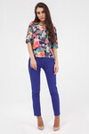 Лаконичная блуза с абстрактным принтом 2 - интернет-магазин Natali Bolgar