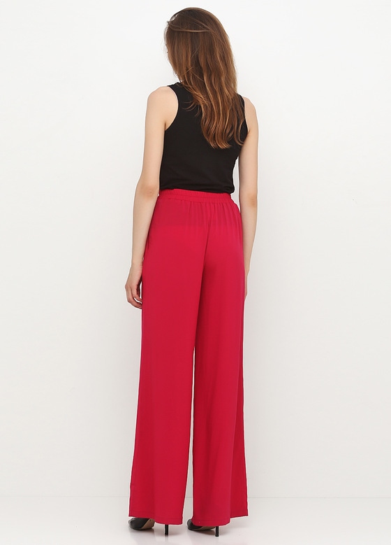 Широкие брюки цвета фуксии 1 - интернет-магазин Natali Bolgar