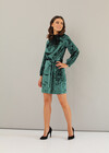 Укороченное платье зеленого цвета 3 - интернет-магазин Natali Bolgar