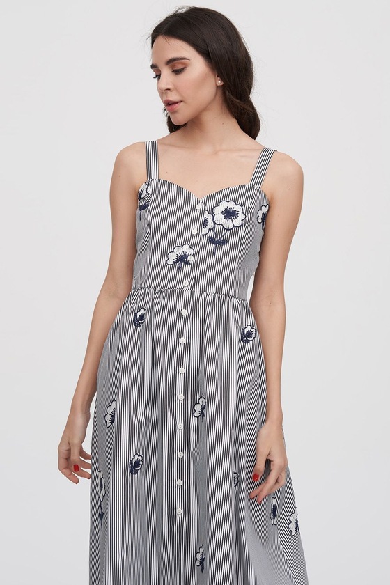 Платье с цветочной вышивкой 2 - интернет-магазин Natali Bolgar