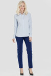 Классическая рубашка в голубую полоску 2 - интернет-магазин Natali Bolgar