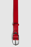 Ремень красного цвета с пряжкой 2 - интернет-магазин Natali Bolgar
