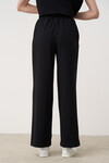Чёрные брюки со стрелками из трикотажа 1 - интернет-магазин Natali Bolgar