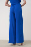 Вечірні штани у підлогу кольору сапфір 5 - интернет-магазин Natali Bolgar