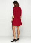 Платье бордового цвета 1 - интернет-магазин Natali Bolgar