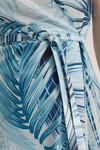 Платье с тропическим принтом на запах  4 - интернет-магазин Natali Bolgar