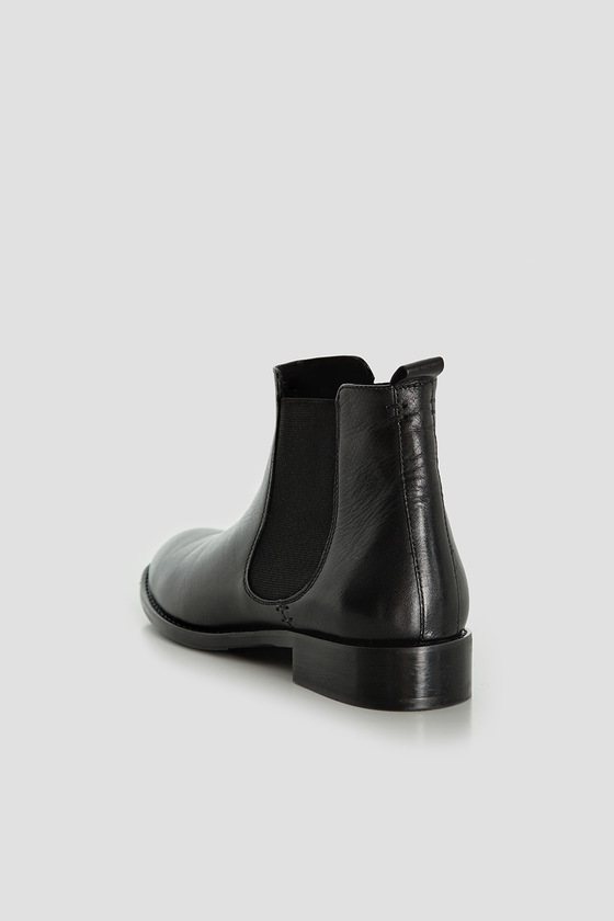 Ботинки челси из кожи черного цвета 1 - интернет-магазин Natali Bolgar