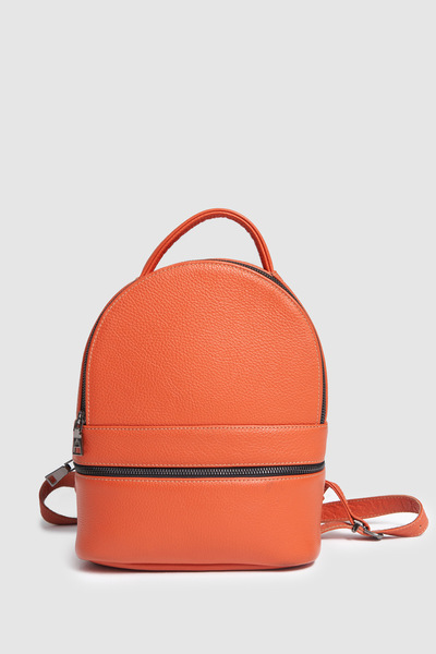 Большой рюкзак оранжевого цвета  – Natali Bolgar