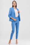 Жакет голубого цвета с декоративными карманами 3 - интернет-магазин Natali Bolgar