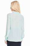 Блуза мятного цвета в горох 1 - интернет-магазин Natali Bolgar