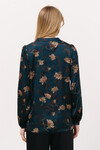 Блуза у квітковий принт зі штучного шовку 4 - интернет-магазин Natali Bolgar
