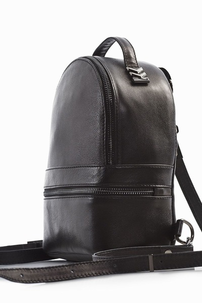 Маленький рюкзак-трансформер черного цвета  – Natali Bolgar