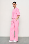 Рожеві штани з трикотажу 2 - интернет-магазин Natali Bolgar