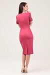 Платье-футляр ягодного оттенка 1 - интернет-магазин Natali Bolgar