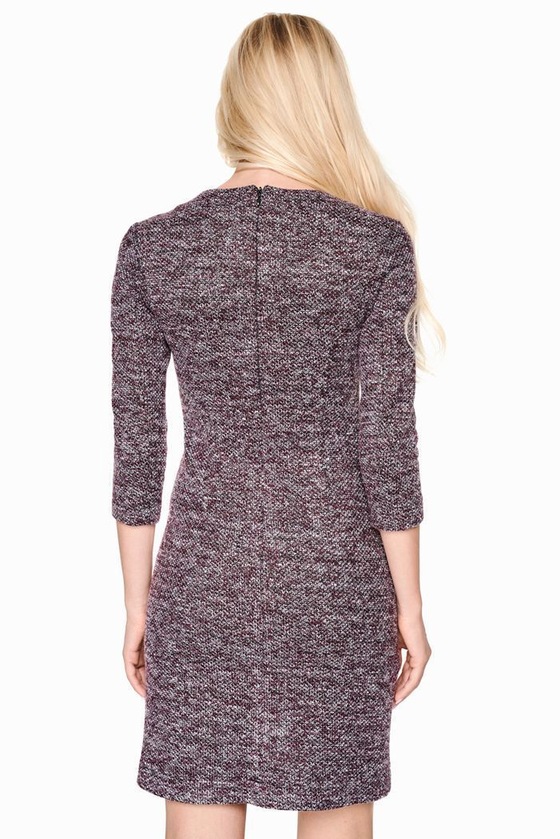 Платье цвета бордо 2 - интернет-магазин Natali Bolgar