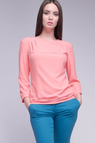 Блуза лососевого цвета  – Natali Bolgar