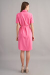 Платье-рубашка розового цвета 2 - интернет-магазин Natali Bolgar
