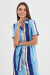 Платье-рубашка в полоску 1 - интернет-магазин Natali Bolgar