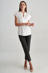 Прямі брюки сірого кольору - интернет-магазин Natali Bolgar
