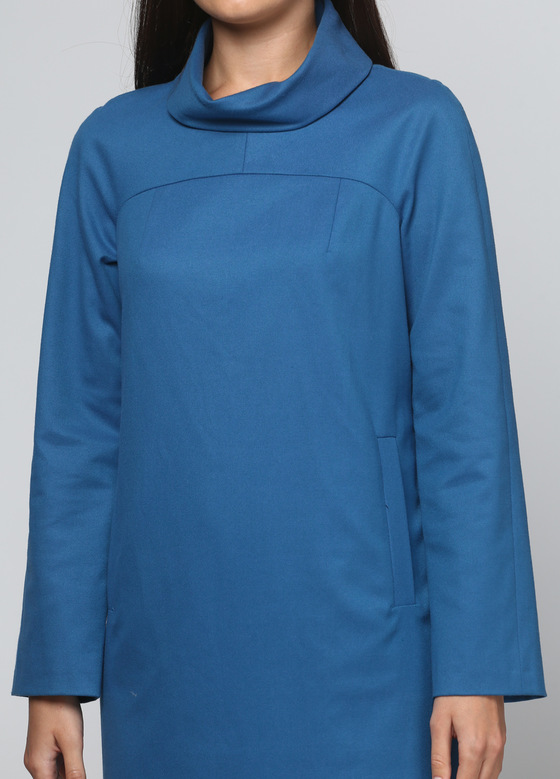Платье светло-синего цвета  2 - интернет-магазин Natali Bolgar