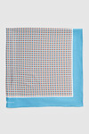 Легкий шелковый платок в геометрическом принте - интернет-магазин Natali Bolgar