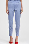 Укороченные брюки голубого цвета 1 - интернет-магазин Natali Bolgar