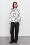 Блуза з геометричним принтом 4 - интернет-магазин Natali Bolgar