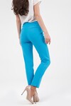 Классические брюки лазурно-голубого оттенка 2 - интернет-магазин Natali Bolgar