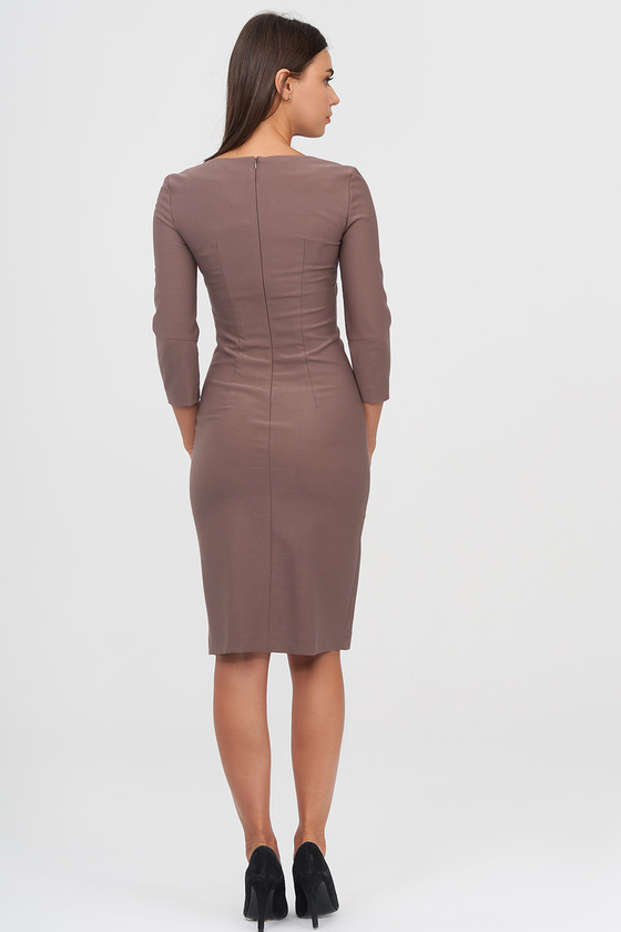 Платье-футляр с контрастной отделкой 2 - интернет-магазин Natali Bolgar