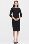 Платье футляр черного цвета 2 - интернет-магазин Natali Bolgar