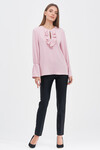 Блуза с рюшами пудрового цвета  2 - интернет-магазин Natali Bolgar