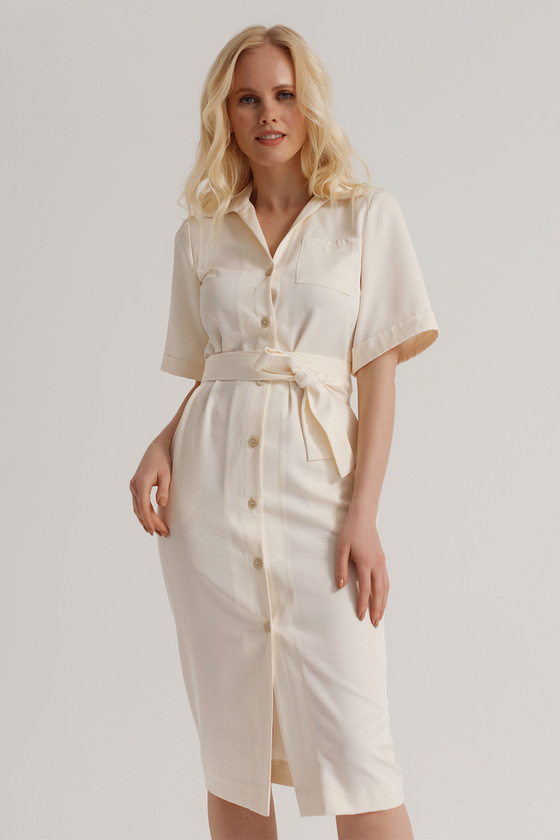 Сукня-сорочка з коротким рукавом 2 - интернет-магазин Natali Bolgar