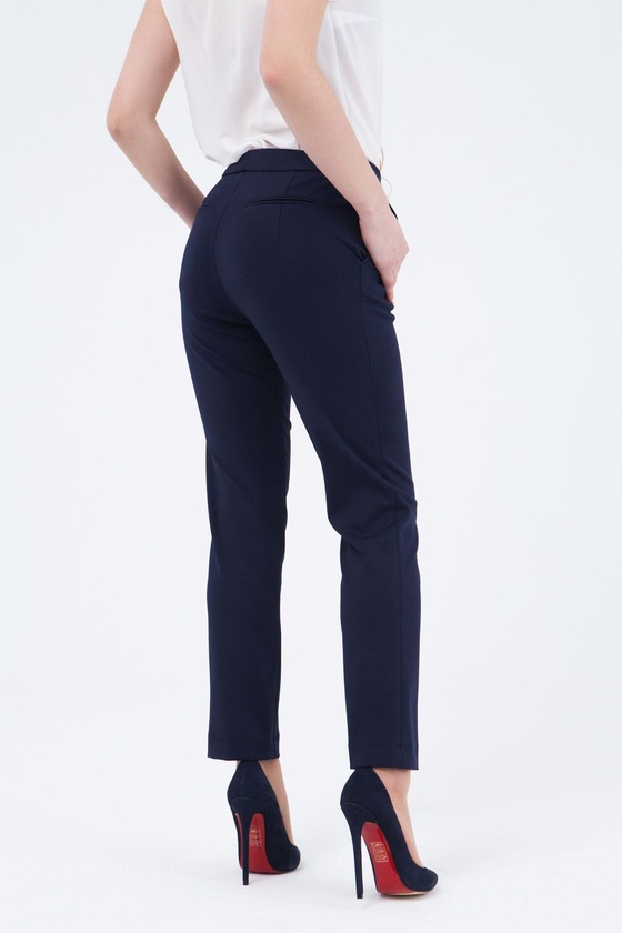 Классические брюки темно-синего цвета 3 - интернет-магазин Natali Bolgar