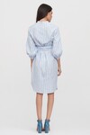 Платье-рубашка со съемным поясом в полоску 2 - интернет-магазин Natali Bolgar